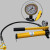 孔柔手动液压泵超高压液压系统C1803907007002便携式小型液压站 C700带表