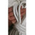 格美 篷布绳子 包芯绳 尼龙编织绳 白色12毫米粗 100米