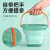 山柏洗笔桶美术生专用水桶可折叠便携国画水彩水粉油画丙烯绘画小号水 圆形蓝色2个装