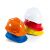 比鹤迖 BHD-0203 防护安全帽多规格加厚透气 桔色V型加厚安全帽 1顶