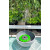 太阳能喷泉增氧泵鱼池彩灯自动喷水浮水悬浮小型水泵景观户外庭院 3W8灯七彩喷泉-直径16cm