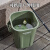 靓涤厨房专用垃圾桶加大号2024高款大容量家用收纳商用餐饮加大户外桶 升级带手提 油果绿 24L +75只垃圾袋