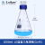 玻璃锥形瓶具塞三角烧瓶带玻璃塞高硼硅玻璃三角瓶耐高温50 GL45蓝盖1000ml
