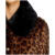 凯特丝蓓（KATE SPADE）纽约 New York女短外套人造毛方领豹纹秋 B Leopard L