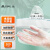 名典上品 一次性手套  塑料透明手套  厨房清洁餐具卫生 盒装抽取式 PE薄膜手套 500只/盒   MPE500
