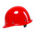 曼德锐安全帽工地男国标abs加厚透气夏施工玻璃钢头盔领导工程定制印字 钢钉玻璃钢款（红色）（按钮）
