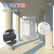 华德华美（HUADE HUAMEI）小背篓卫生间暖气片家用水暖铜铝复合卫浴取暖器采暖壁挂式散热器 玉米款-亮白色高800*400mm中心距