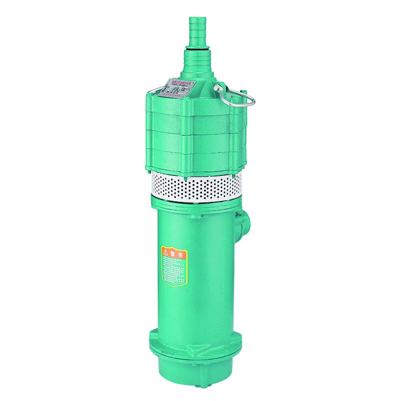 雷动 抽水泵220V农田灌溉农用潜水泵井用高扬程水泵380V 三叶轮1.5KW220V1寸 