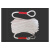 高空作业空调安装外机捆绑安全绳尼龙绳子耐磨电力工具吊绳保险绳 直径18毫米 5米 红色单钩圈
