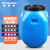 稳斯坦 WST088 50L方形加厚塑料化工桶 液体存储桶 加厚带盖密封油桶 塑料桶 蓝色