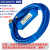 适用数据线FX3U通讯下载FX2N/1N/3GA编程电缆USB-SC09-FX USB-SC09-FX+ 增强款 光电隔离 蓝/红 3M