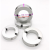 分离型固定环光轴固定环夹紧环夹轴器SCNPA限位环带螺丝夹紧环定制 分离型内径12MM(12*30*10) 单位毫米