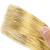 飓程 焊接耗材 黄铜线 H62铜线 黄铜丝 1mm-5mm铜丝 圆丝 单位：米 0.3mm 