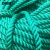 安赛瑞 尼龙塑料绳 φ6mm长约100m 工业用捆绑捆扎绳 货车拉绳晾衣绳 大棚帐篷广告园艺绳 绿色 24547