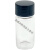 样品瓶透明小玻璃瓶带盖密封瓶棕色化学试剂瓶西林瓶小瓶子小空瓶 透明 50ml/个