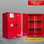 OEMG 防爆柜化学品安全柜加仑工业易燃危险品防火箱危化品储存柜  110加仑红（加厚款）
