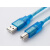 适用 松下AFPX系列PLC编程电缆USB-方口数据通讯下载线通用方口线 镀金蓝接口镀金 稳定选择 2m