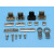 工业气动元件机械手配件 系列治具 铝条 L块 金具固定块 滑块 单孔螺母M510粒价格