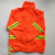 京斯坦 建筑工地反光条长袖工作服道清洁工园林环卫路施工制服  橙色  180 