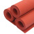 寻程  硅胶发泡板垫 耐高温 海绵板 密封板 红色烫金版 单位 :张 1米*1米*12mm厚 