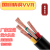 奔辉 国标铜芯阻燃软护套线VVR多芯软导体电力工程电缆电源线 4*50+1*25平方/米