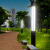 TOWOHO JGDF4080 景观方灯户外灯led方形景观灯柱 庭院小区园林公园路灯镀锌板材质 4米高 300X300方 80WLED光源