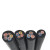 敏达(minda) 电线电缆 国标中型橡套线 两芯多股软橡套线缆黑色20米 YZ 300/500V 2*6