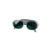 电焊面罩防护罩全脸轻便烧焊工氩弧焊接眼镜打磨防烤脸头戴式 墨绿眼镜10个