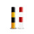 定制防撞柱加厚型固定反光警示柱钢管立柱交通路桩道口挡车杆 红白-76*750*1.5mm
