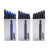 凌美（LAMY）钢笔墨水芯 配件墨胆墨囊T10 蓝黑色5支一盒 一次性使用便捷 德国进口