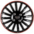 新飞度改装件汽车轮毂盖锋范轮胎钢圈套哥瑞车轮装饰罩轮箍壳15寸 15寸-幻影款银黑(4只价格)-L13(yywtq 2代3代4代飞度 锋范 哥瑞15寸-A12