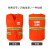 反光衣背心环卫绿化保洁荧光衣服外套路政警示安全防护马甲 橘红色均码