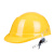 赛瑞佳轻型PE防撞帽 透气轻便型安全帽车间轻薄防撞帽可印刷工厂车间帽 黄色 重量约220克