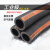 LISM黑夹布橡胶管软管水管高压耐高温空压机风管帘线缠绕空气胶管 内径51mm*6层*18米(耐压16公斤