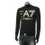 ARMANI/阿玛尼 EA7 男士奢华烫金长袖圆领T恤 6LPT25 PJ7CZ 黑色 208 S
