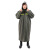 知时雨（GXM）长款雨衣大褂带反光条雨衣防水衣均码【企业定制】