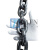g80级锰钢起重链条吊装索具国标铁链吊索具葫芦链条拖车链条吊链 8mm锰钢链条2吨