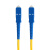 蓝邮 电信级光纤熔接盒跳线 广电单模光纤入户跳线尾纤 SC/UPC-ST/UPC-3M