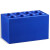 低温配液模块铝制冰盒0.2ml/1.5ml24孔2ml冻存架离心管架 铝制冰盒硅胶套小号(适合24孔及60孔)
