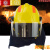 17式统型款消防头盔（半盔型）韩式款FTK-B型新式消防员灭火 黄色（华通）