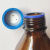 流动相瓶溶剂瓶补料瓶盖HPLC液相色谱瓶一孔两孔l蓝盖丝口试剂瓶 250ml透明含盖