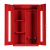 宜统 应急物资柜消防救援物资柜防汛存储安全器材柜钢制 长1920宽900高500mm红色