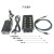 多口2.0集线器USB HUB分线器群控专用传输数据充电拷贝机扩展定制 12口2.0集线器0.5A电 1.5m