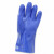 耐油手套博尔格801防水手套工业耐酸碱浸塑胶皮橡胶耐磨工地手套 博尔格801 耐油手套(10双价格) L