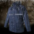 cnss反光雨衣藏蓝色分体套装防水雨衣雨裤大码成人款安全雨衣 藏蓝套装 165