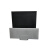 拉伸旋转可折叠壁挂架带鼠标键盘托一体墙装侧装式显示器支架 黑色L型60cm单托
