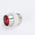 荣伟信号灯指示灯220V套塑料LED发光二极管管座10个大RWE-404小型 E-404/14MM安装孔/3V 红色(常用色)