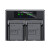奥德盛（ODSX） 适用 尼康 D3100 D3200 D3400 D5300单反相机EN-EL14a电池 双充 充电器 D3500