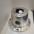 PK型铝合金钟形罩附件泵架泵套连接架电机油泵连接套液压站泵套 米白色pk250-2.2kw-4kw