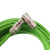 编码器信号延长连接线6FX5002/80021BA0电缆线 绿色 PUR PUR 3M